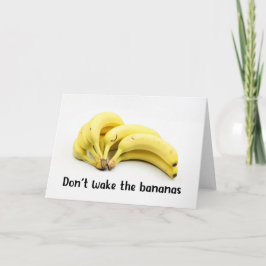 Vakna inte bananerna kort