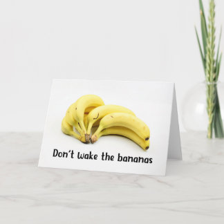 Vakna inte bananerna kort