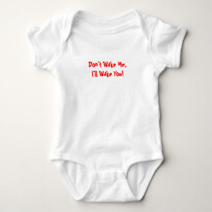 Vakna inte mig, mig ska vaket dig! t-shirt