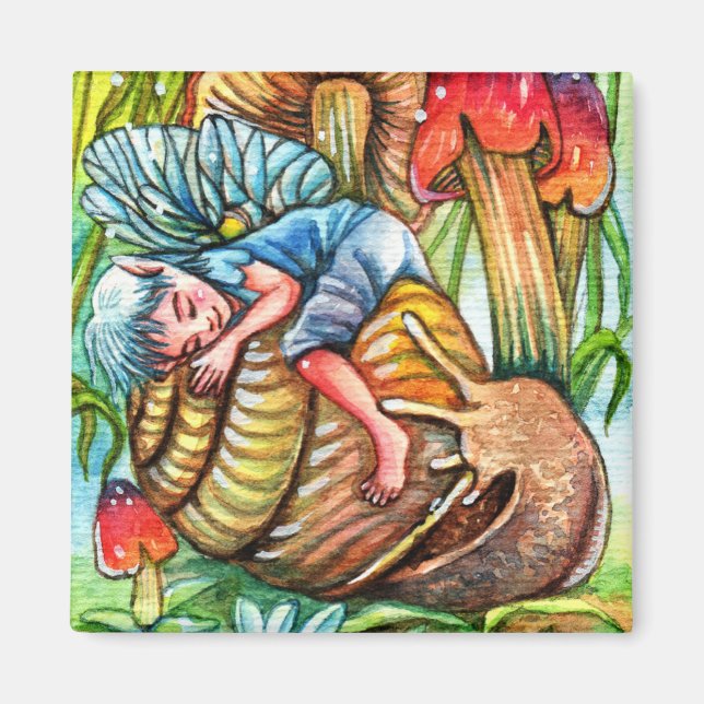 Vakna inte upp mig magnet (Framsidan)