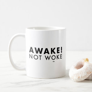 Vakna! Inte Woke™ LOGOTYP Classic Mugg