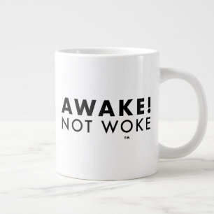 Vakna! Inte Woke™ LOGOTYP Giant Jumbo Mugg
