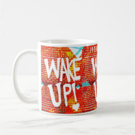 Vakna! Med Personlig-meddelande Kaffemugg
