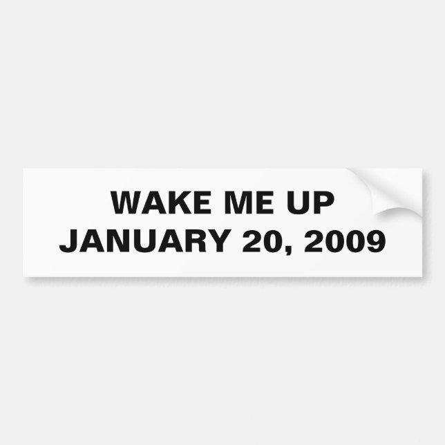 VAKNA MIG UPP JANUARI 20, 2009 BILDEKAL (Framsidan)