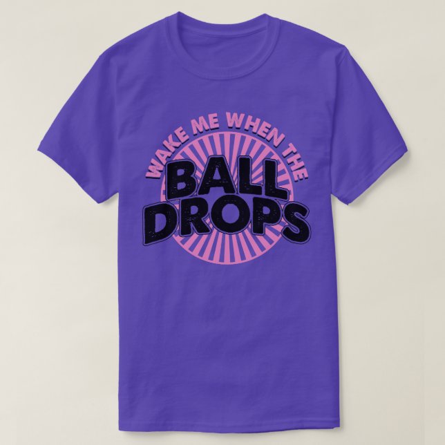 Vakna när boll sjunker 7 t shirt (Design framsida)