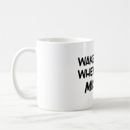 Vakna när jag har muskler kaffemugg