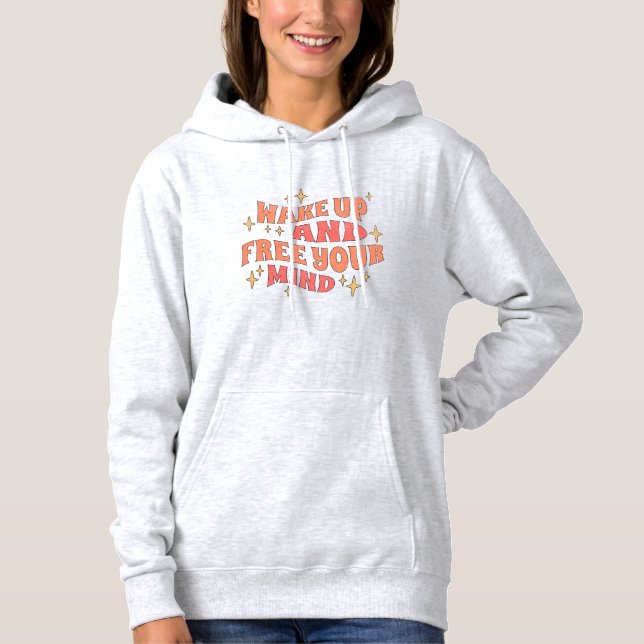 Vakna och Frigör ditt Sinne T Shirt (Framsida)