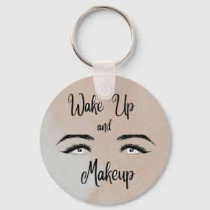 Vakna och makeup nyckelring