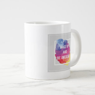 Vakna och vara Fantastisk Jumbo Mugg