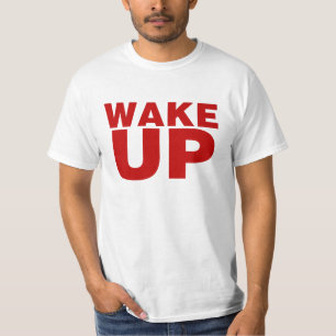 Vakna rött t shirt