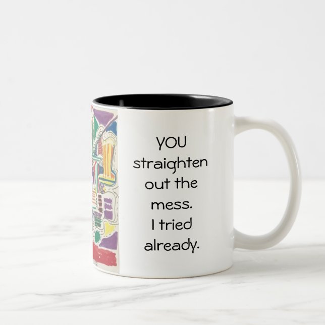 Vakna Två-Tonad Mugg (Höger)