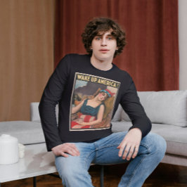 Vakna upp Amerika Manar T Shirt