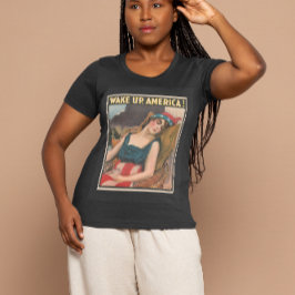 Vakna upp Amerika T Shirt