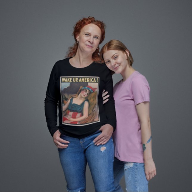 Vakna upp Amerika T Shirt (Skapare uppladdad)