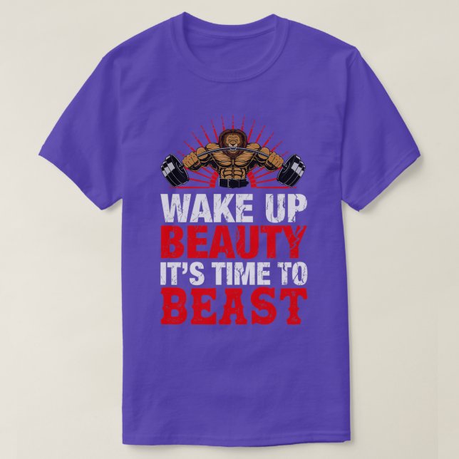 Vakna upp från viloläge IX27s till Beast T Shirt (Design framsida)