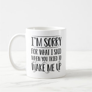 Vakna upp mig kaffemugg