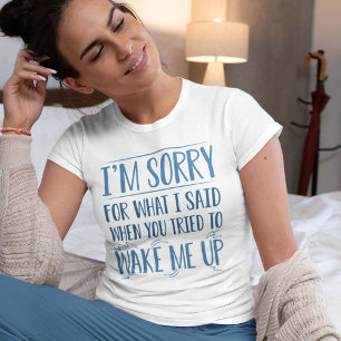 Vakna upp mig t shirt
