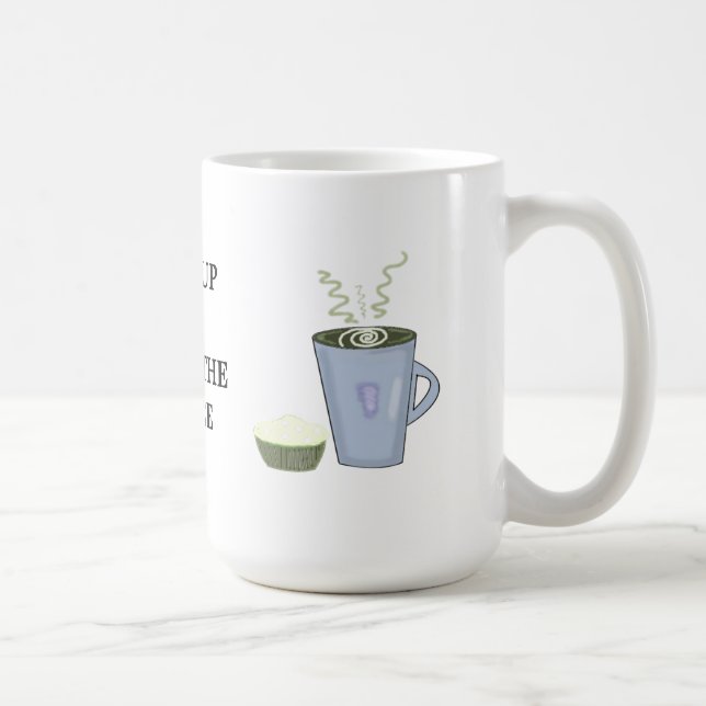 Vakna upp och blötlägga kaffet kaffemugg (Höger)