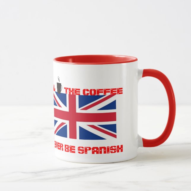 Vakna upp och lukta kaffemuggen mugg (Höger)