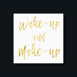 Vakna upp och skapa inspirationsoffert canvastryck<br><div class="desc">Vakna upp och skapa inspirationsoffert</div>