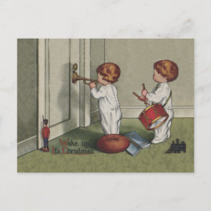 Vakna upp sin vackra julbild helg vykort