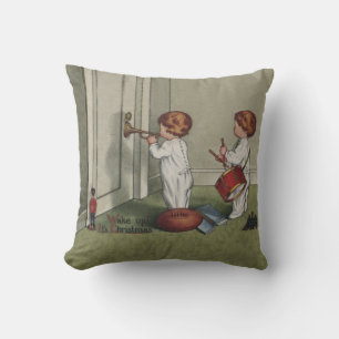 Vakna upp sin vackra julbild kudde