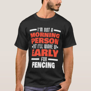 Vakna upp Tidigt för att få fram avlyssningsfack T Shirt