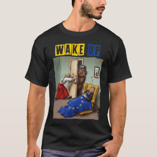 Vakna upp - Ukrainas stödkonst T Shirt
