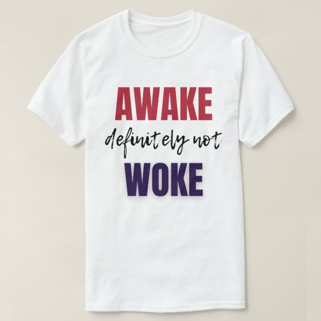 Vakna väder definitivt inte t shirt (Design framsida)