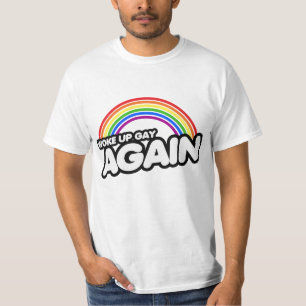 Vaknade gay igen t shirt