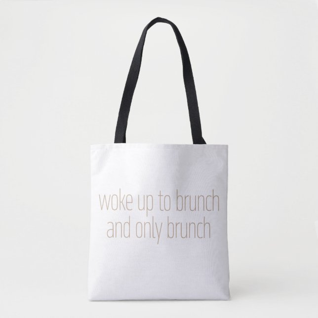 Vaknade till Brunch Tygkasse (Framsida)