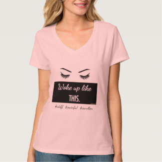 Vaknade upp något liknande denna t-shirt