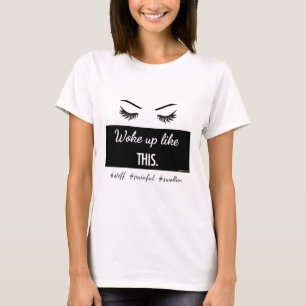 Vaknade upp något liknande denna tee shirt