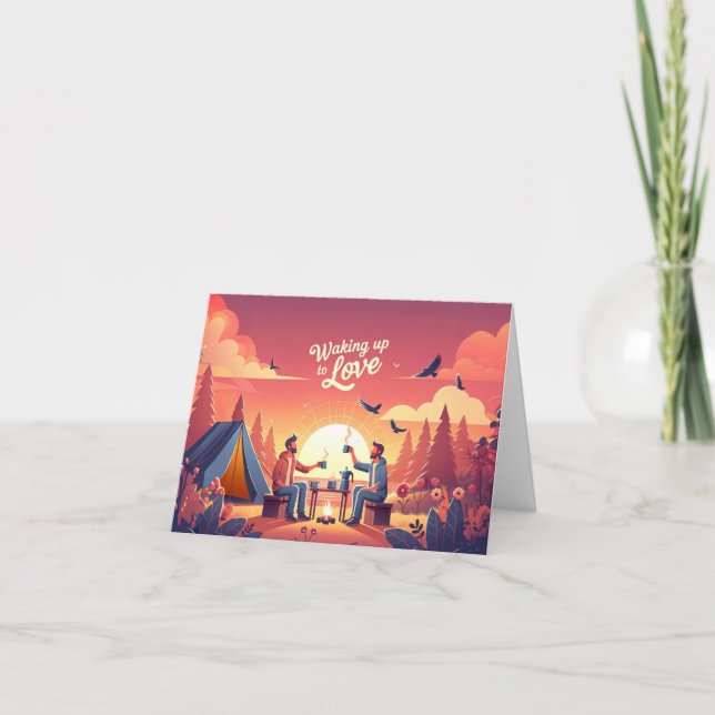 Vaknar Till Kärlek Kort (Framsida)