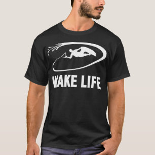 Vakning och vakning av väckarkvätt t shirt