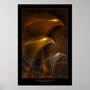 Vaksamhet Poster
