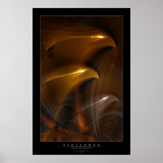 Vaksamhet Poster (Framsidan)