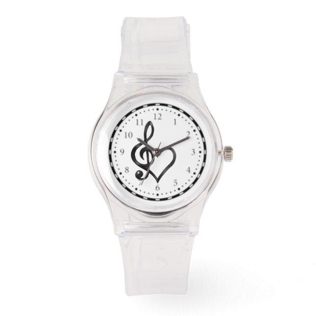 Vakt för kvartsparter av kisel armbandsur (Framsida)