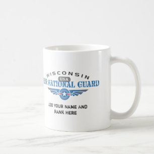 Vakt för Wisconsin luftmedborgare Kaffemugg