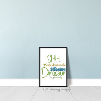 Vakta inte det sovande tandköttet. poster