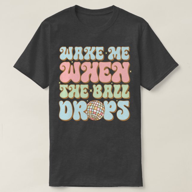 Vakta mig när boll sjunker 5 t shirt (Design framsida)