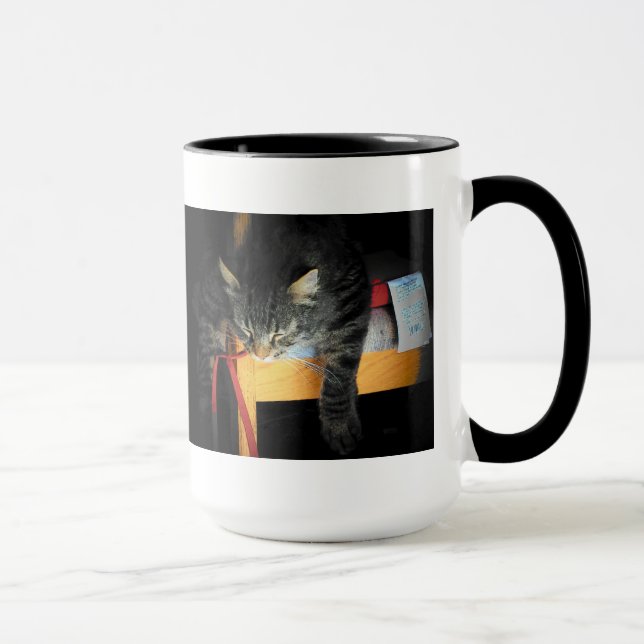 Vakta mig när kaffet är klart. mugg (Höger)