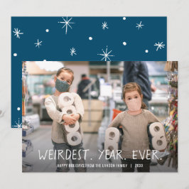 Väktår någonsin - Helgdag-foto Julkort