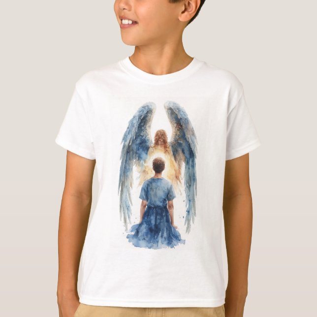 Väktarängel Barn T-Shirt (Framsida)