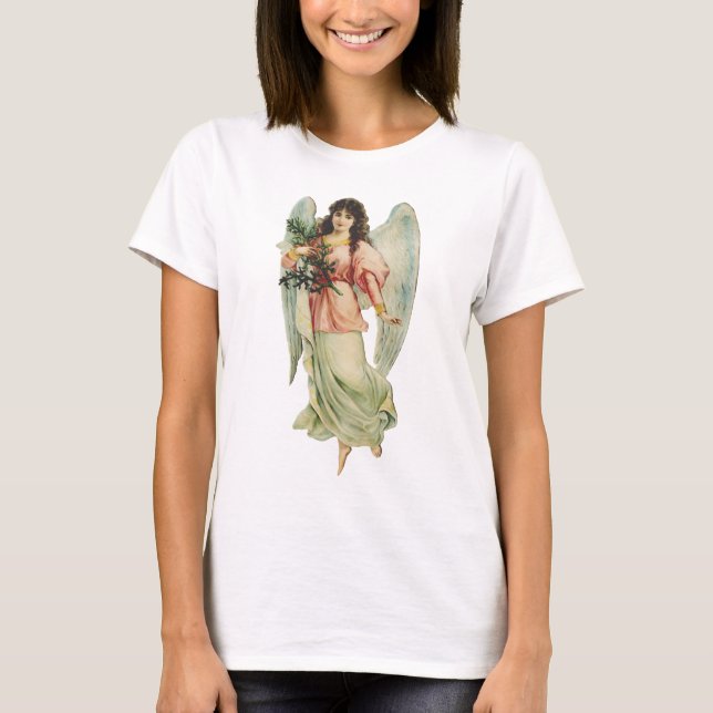 Väktarängel Gudomlig Vaksamhet & Nåde Konst T Shirt (Framsida)