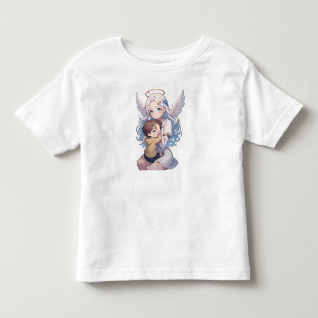 Väktarängel Toddle Pojke T-Shirt (Framsida)