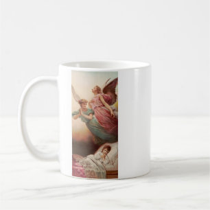 Väktaränglar med barn kaffemugg