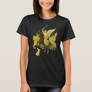 Väktaränglar och episka hästar t shirt