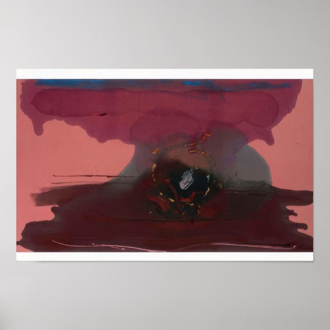 Väktare - 1986 Helen Frankenthaler - Poster (Framsidan)