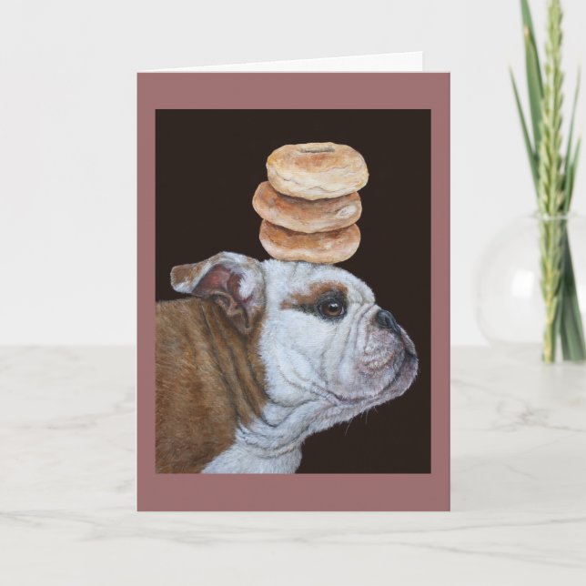 Väktare av Bagels-kortet Kort (Framsida)